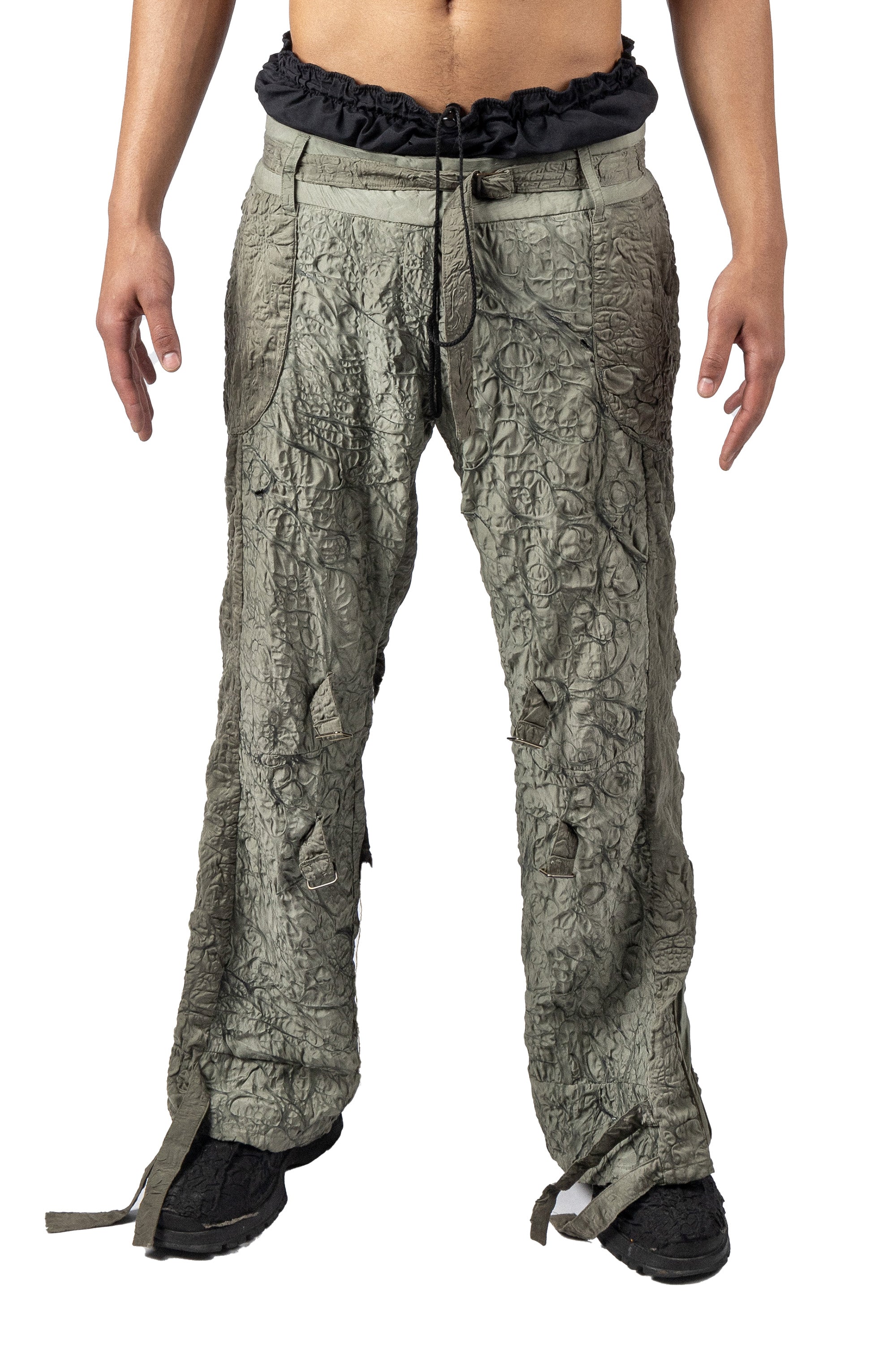 ELEPHANT SKIN TROUSERS