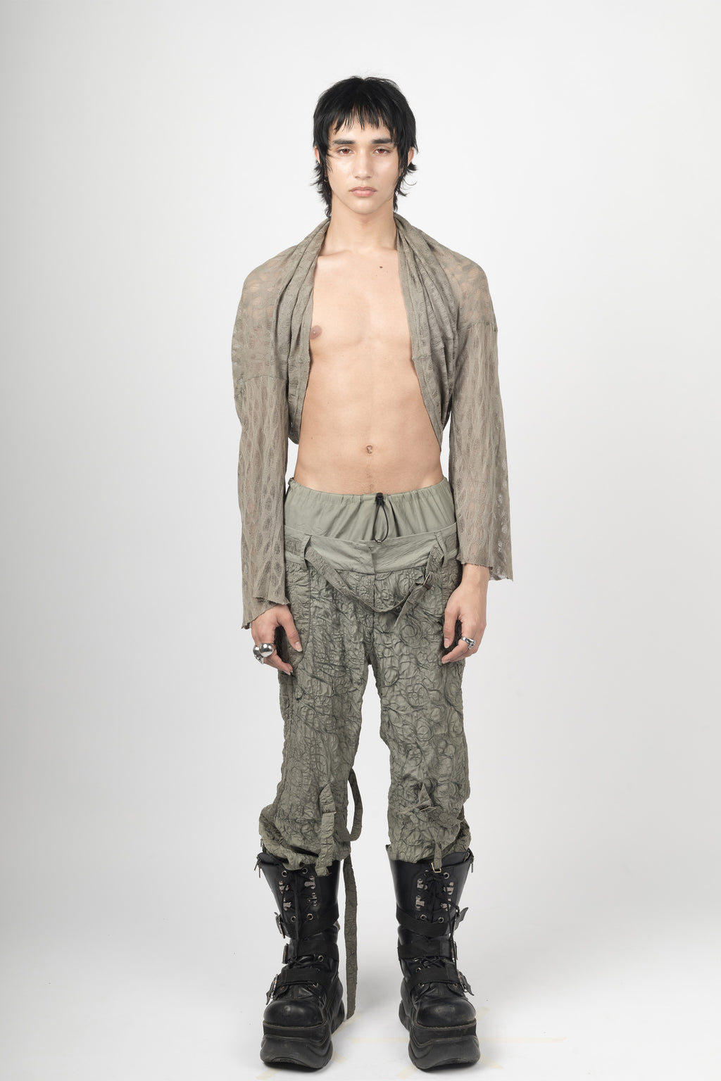 ELEPHANT SKIN TROUSERS