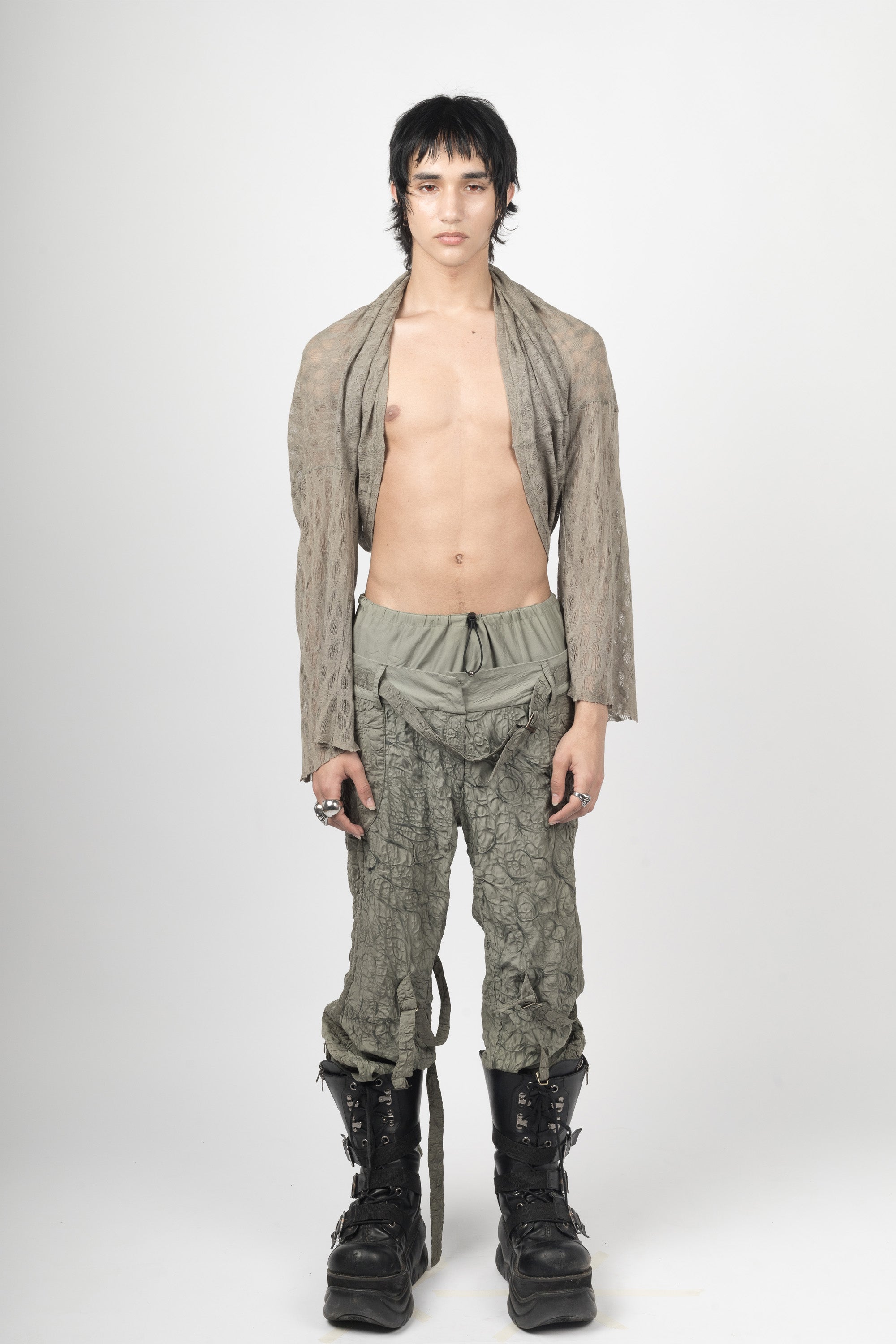 ELEPHANT SKIN TROUSERS