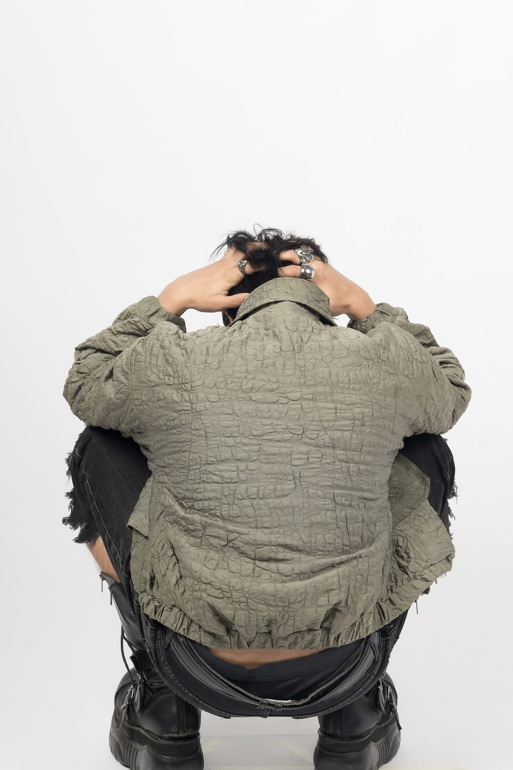 ELEPHANT SKIN BOMBER